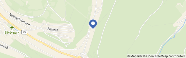 Mapa - Apartmán Port Jáchymov