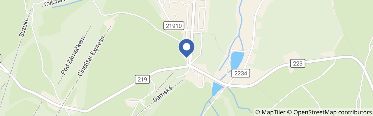 Mapa - SportCentrum Klínovec