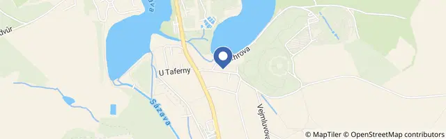 Mapa - Apartmán Sychrova