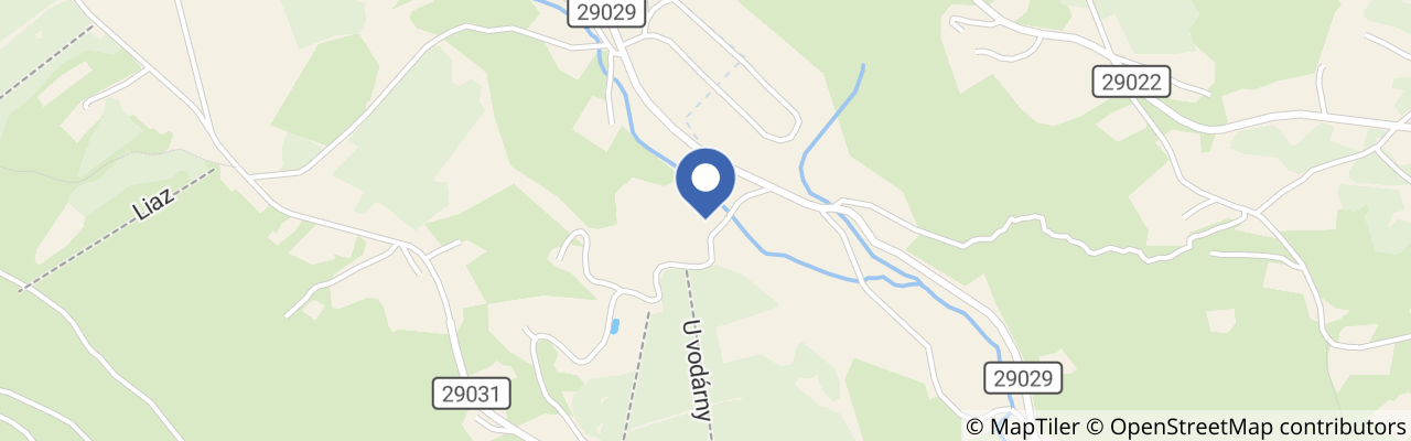 Mapa - Apartmány U Vodárny