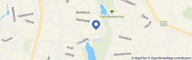 Mapa - Penzion Hurikán 63