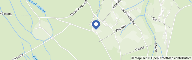 Mapa - Horská bouda Svornost