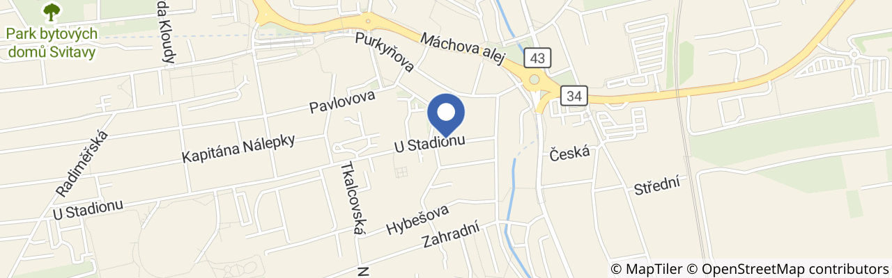 Mapa - Pension Fontána