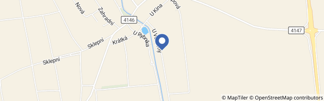 Mapa - Penzion Dolní Dunajovice