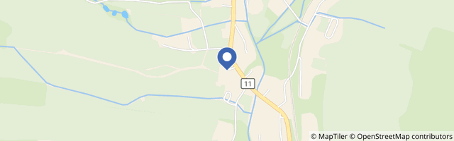 Mapa - Penzion na Bukové hoře