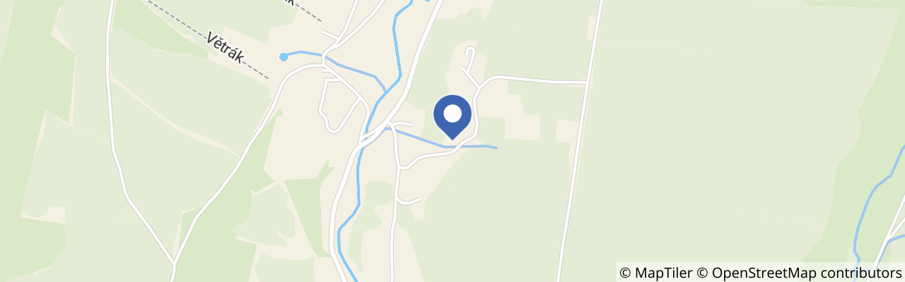 Mapa - Chata Pod Jasanem