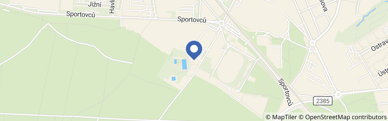 Mapa - Hotel Sletiště