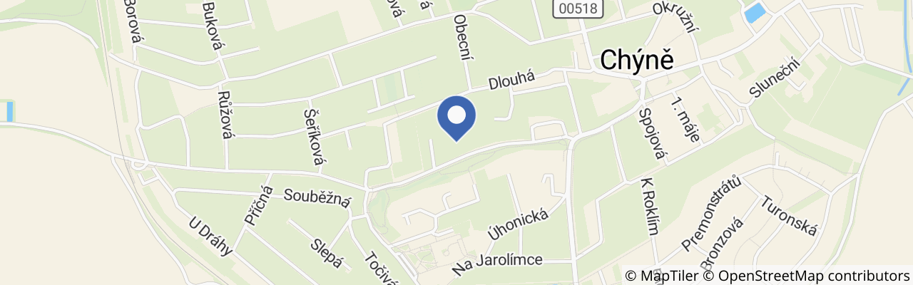 Mapa - Apartmány Gráf