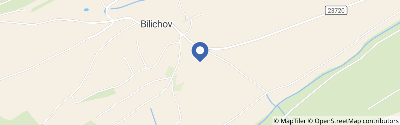 Mapa - Penzion Bílichov