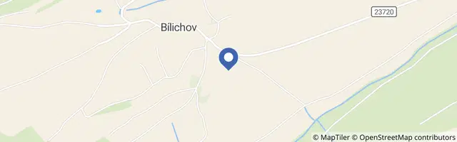 Mapa - Penzion Bílichov
