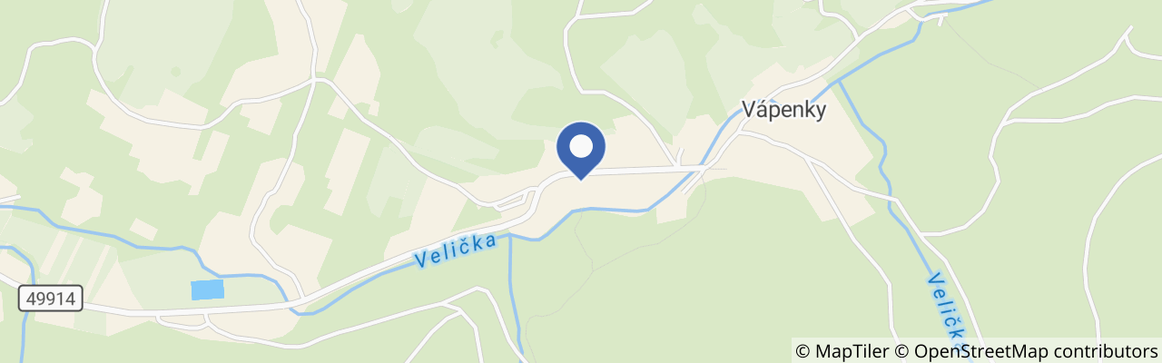 Mapa - U Černého potoka