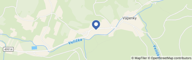 Mapa - U Černého potoka