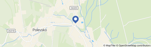 Mapa - Penzion Na Křižovatce