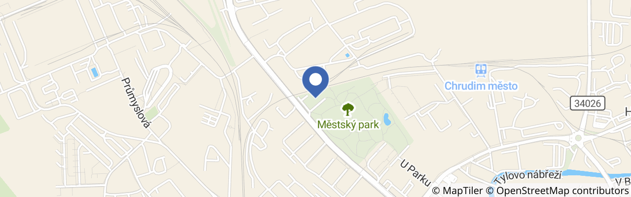 Mapa - Restaurace a penzion Na Sklepích