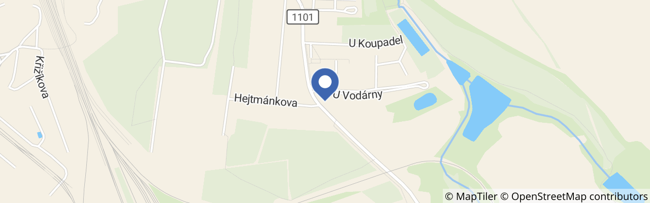 Mapa - S-centrum Benešov