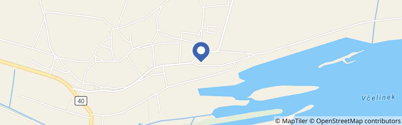 Mapa - Penzion Sedlecký Dvůr