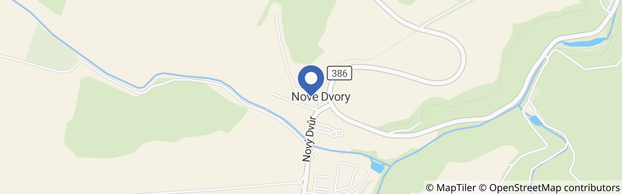 Mapa - Hotel Veveří