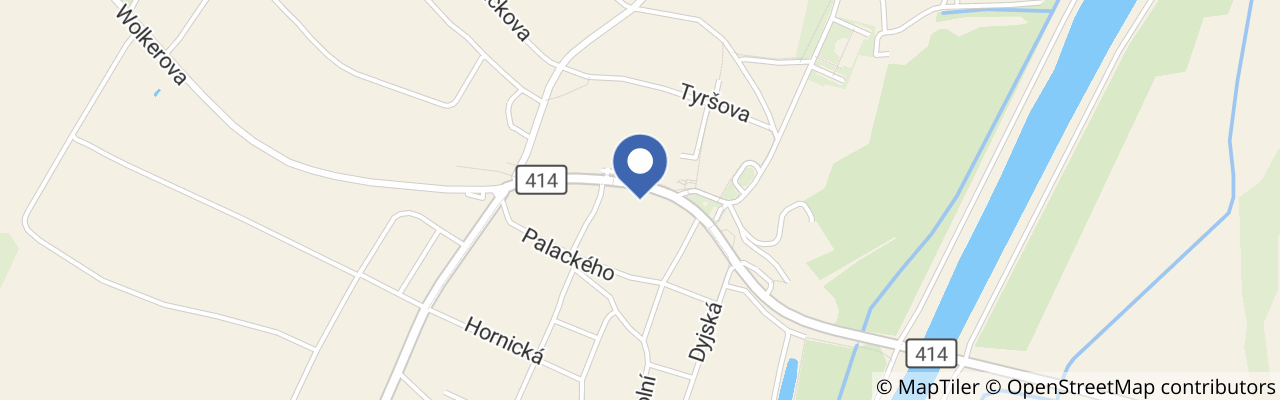 Mapa - Penzion U Dvou lip