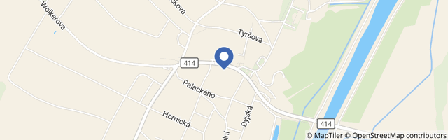 Mapa - Penzion U Dvou lip