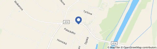 Mapa - Penzion U Dvou lip