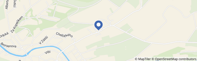 Mapa - Chalupa Bella