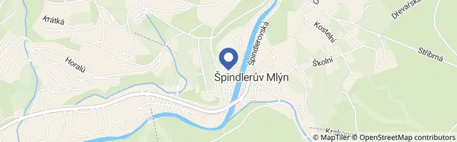 Mapa - Hotel Jelínek