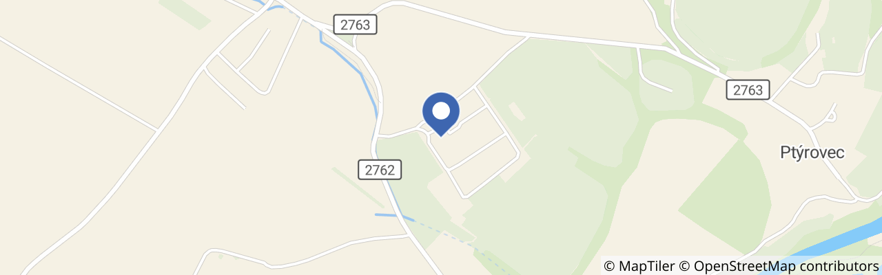 Mapa - Farma Ptýrov