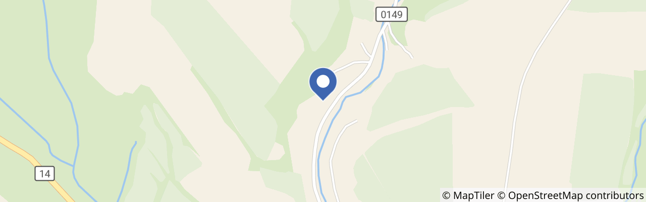 Mapa - Chalupa U Černých