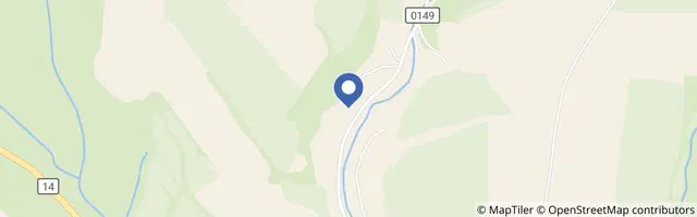 Mapa - Chalupa U Černých