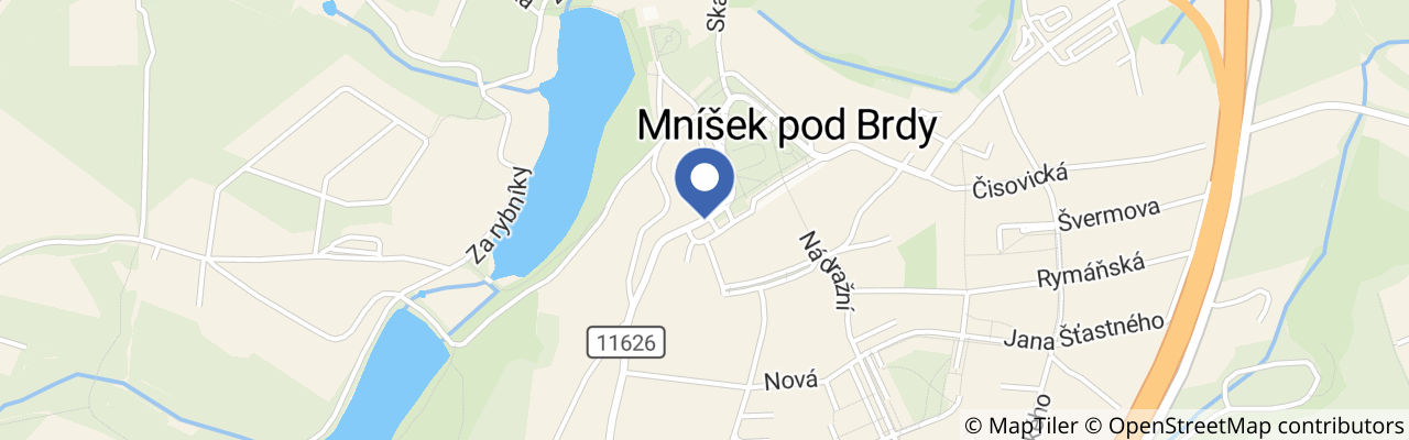 Mapa - Apartmány Malý mnich