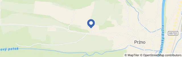 Mapa - Dům nad Pržnem