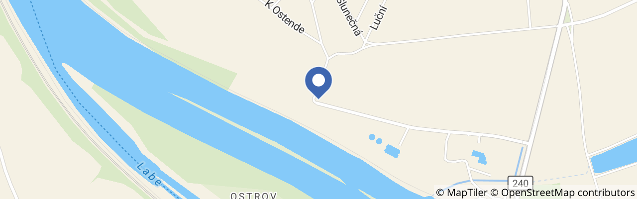 Mapa - Penzion Vědomice