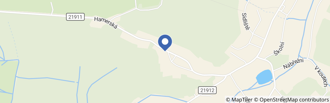 Mapa - Chalupa Výhled