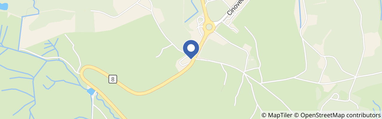 Mapa - Hotel Pomezí