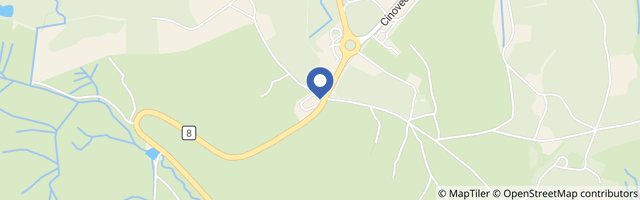 Mapa - Hotel Pomezí