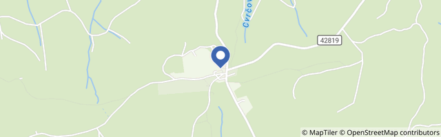 Mapa - Lesní penzion Bunč