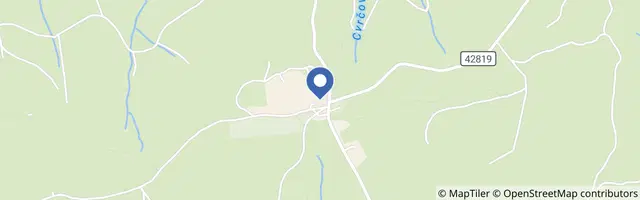 Mapa - Lesní penzion Bunč