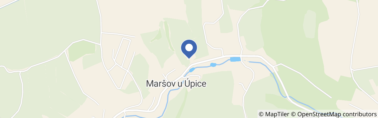 Mapa - Naruby Ubytování