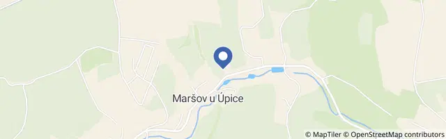 Mapa - Naruby Ubytování
