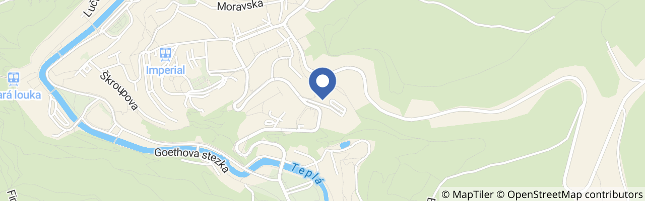 Mapa - Spa Resort Sanssouci