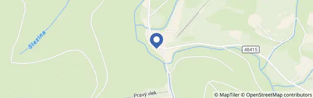 Mapa - Chata Nový Zlatník