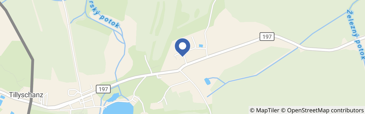 Mapa - Resort Český les