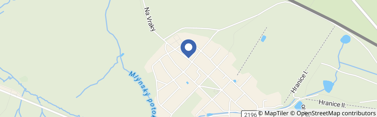 Mapa - Rodinný Penzion Daniela