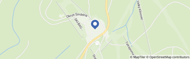 Mapa - Hotel Červenohorské sedlo