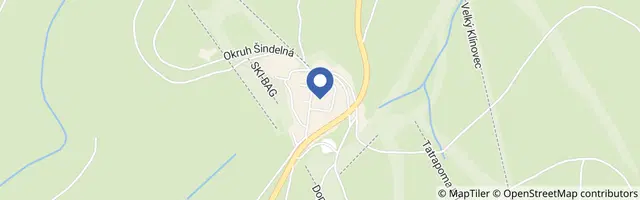 Mapa - Hotel Červenohorské sedlo