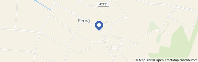 Mapa - Penzion Janota Perná