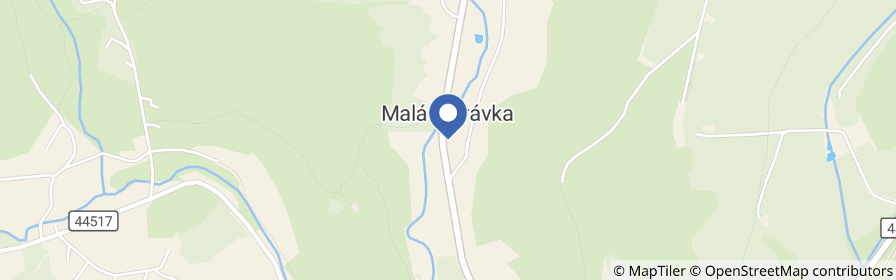 Mapa - Hotel Pod Kapličkou