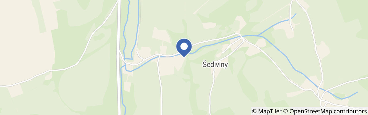 Mapa - Šedivinské apartmány