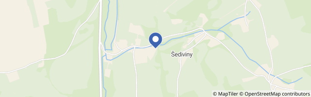 Mapa - Šedivinské apartmány