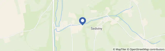 Mapa - Šedivinské apartmány